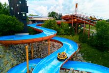 Wildwasser-Rafting von oben